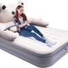 d5aa8f7651cd652a Queen Size Inflatable Mattress | Inflatable Camp Mattress Pad,Queen Size Mattress, Comfort High Blow up Airbed for Home Travel, Picnic, Camping