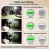 d5aac7138279aed4 MOSLIGHTING 9900mAh Rechargeable Powerful Light Camping Lantern with Magnet Strong Light Portable Flashlight Tent Lamp Work LED