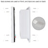 d5b11d154c53e274 For Kitten Puppy Safety Gate Small Pet Supplies Dog Cat With 4 Way Lock Security Flap Door ABS Plastic