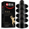 Black Passionate Condoms Sex Delay Ejaculation Sex Toy for Men Penis Cock Sleeves Temptation Accessories Erotic Long-Lasting 18+