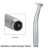 2/4 Holes Azdent Dental LED High Speed Handpiece E-generator Integrated Standard Head Push Button 3 Water Spray JD008A-SP
