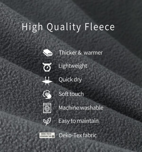 d5ce5ff76c6736d6 Litume Fleece All Season Sleeping Bag Liner Adds Up to 15°C, Compressible and Lightweight Mummy Sleeping Sack for Backpacking Camping travel hiking compact stuff Drawstring hood