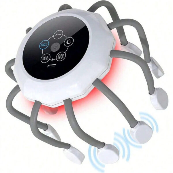 d5d4e47c45bc5832 Intelligent Electric Octopus Head Massager Soul Extraction, Head Scratching Meridian Dredging, Scalp Massage And Relaxation Tool