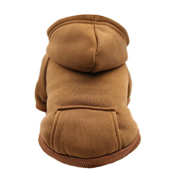 d5d4f92ffedfc4de Fleece Clothes Dog Warm Vest Winter Cute Hoodie Sweater Coat Costumes for Small Medium Pet Puppy Shirt Jacket Clothing