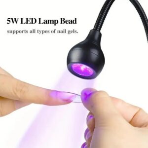 Purple Light Multifunctional High Quality Manicure UV Glue Curing with Clip and Switch USB One Lamp Multipurpose
