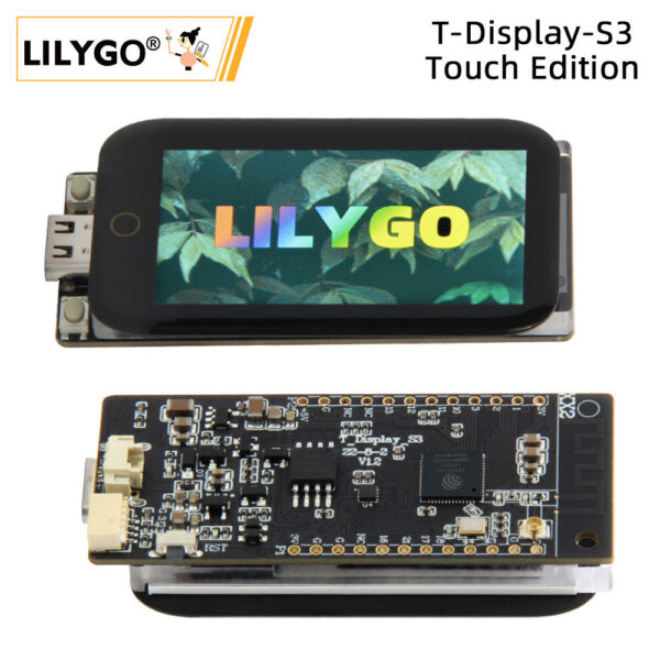 d5ff12e7945793f5 LILYGO® T-Display-S3 Touch Edition ESP32-S3 Development Board 1.9 inch ST7789 LCD Display WIFI Bluetooth 5.0 Wireless Module