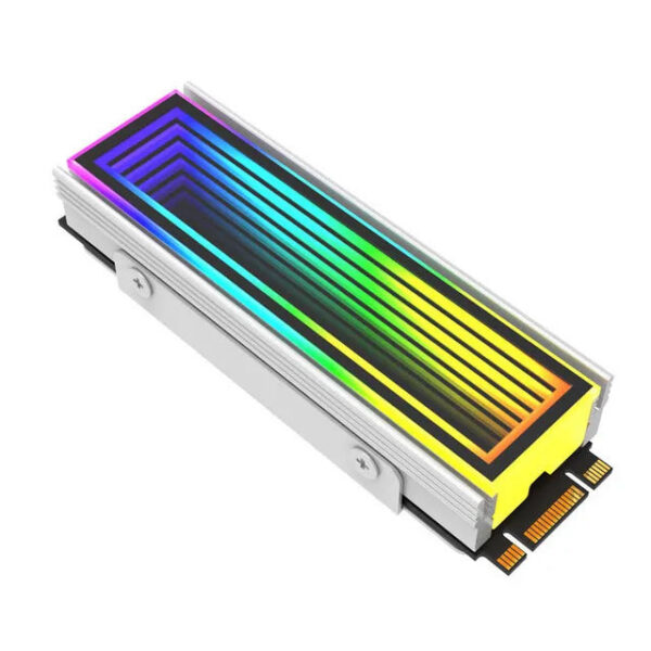 d600d334d9fecdcb Jumpeak 5V ARGB Sync Computer 2280 SSD M2 Radiator PC RGB M.2 Hard Disk Nvme Cooler Heatsink Endless Abyss Effect