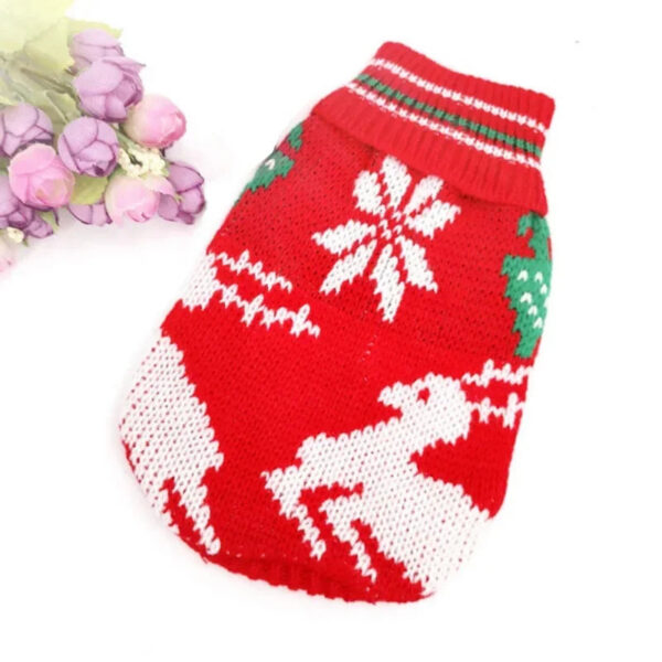 Winter Clothes Christmas Deer Clothing Chihuahua Puppy Pet Yorkshire Halloween Dog Sweater