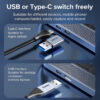 Llano 2 in 1 USB/Type-C Capture Card Game Streaming Recording Device Video Collector 1080P 4K HDMI to USB Type-C Live