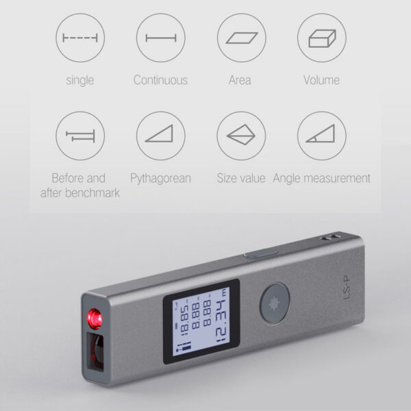 d64501a395838b31 DUKA ATuMan LS-P Rangefinder 40m Mini Distance Measuring Tools Portable Rechargeable Digital Laser Meter