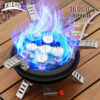 BRS-201A Portable Camping 16000W High Pressured Propane Butane Gas Burner Outdoor Emergency Stove with Piezo Ignition