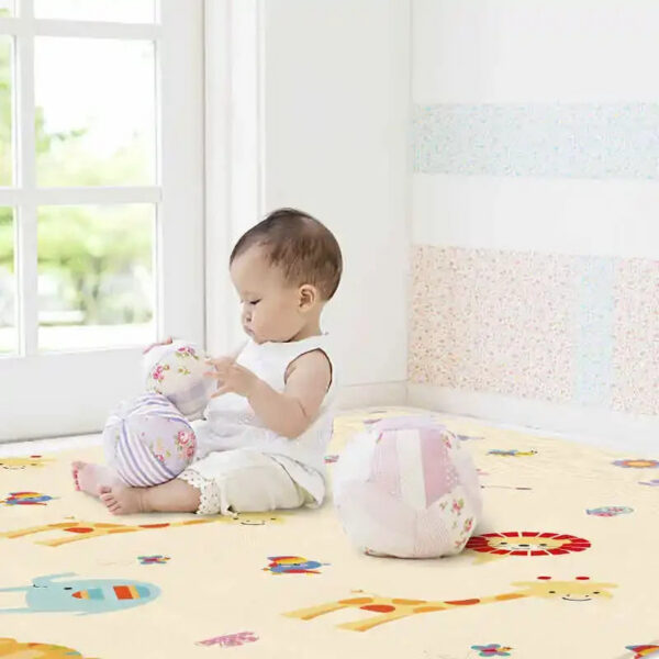 Portable Waterproof Foldable Play Home Travel Baby Mat for Activities, Camping and Beach