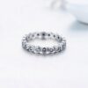 d66c8eaf9887415f Top Quality Luxury Original Real Solid 925 Sterling Silver Starshine Finger Ring Authentic Jewelry For Women Wedding Gift