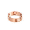 d66e5ee98b33447a Classics Love Ring designer women 4mm 5mm 6mm ring Gold Plated With diamonds Designer for lovers Wedding rings Anniversary Jewelry gift with box