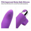 d677581df81966f3 10 Modes Finger Vibrator Clitoris Massage G Spot Stimulation Rechargeable Vibrating Egg Sex Toys For Women Masturbation