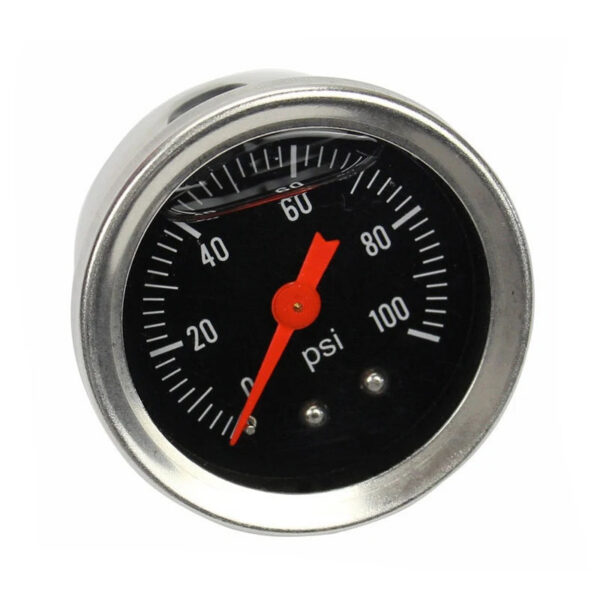 Universal Adjustable Fuel Pressure Regulator With Gauge+AN6 Fuel Line Hose+Fittings End Kit
