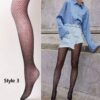 VERO MONTE Women Patterned Fishnet Tights Black Fishnets Net Stockings Pantyhose