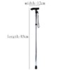 d6a25345ee691db3 Hiking Camping Mountaineering Walking Stick Telescopic Baton Trekking Poles Folding Cane Crutches Pole Unisex