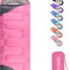 d6be690fb503b51e tuphen- Sleeping Bags for Adults Kids Boys Girls Backpacking Hiking Camping Microfiber Liner, Cold Warm Weather 4 Seasons Indoor Outdoor Use, Lightweight & Waterproof