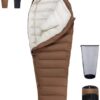 QEZER Winter Sleeping Bag for Adults,Lightweight Down Sleeping Bag [1260g/1560g ] 0°C bis -20°C for 4 Season Backpacking,Hiking,Camping and Mountaineering Outdoor with 660 FP Duck Down