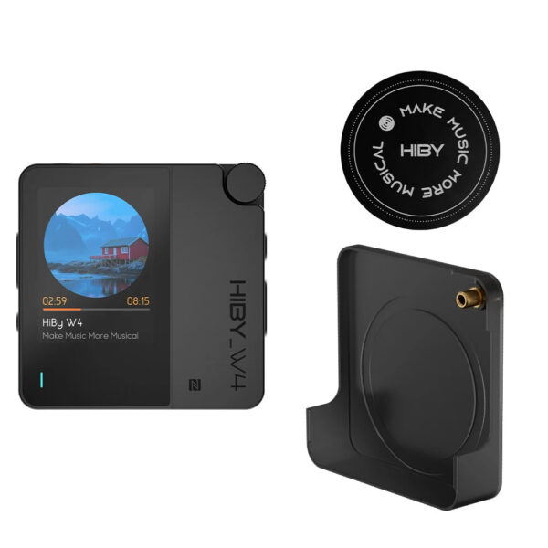 d6d8e60677ca8fc1 HiBy W4 3.5mm 4.4mm Wireless Audio HiFi Headphone Amplifier USB DAC Bluetooth 5.4 QCC5181 AC7923B DSD512 CS43198*2 CarPlay LDAC