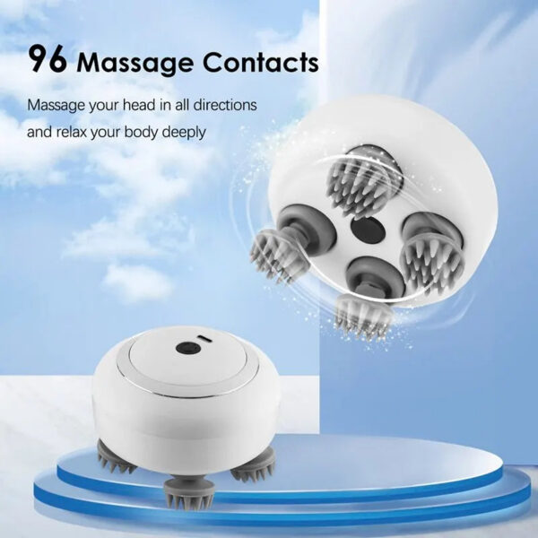 d6ebe602edd0c1ef Multi Claw Head Massager Electric Relaxation Shoulder Leg Arm Neck Deep Tissue Head Scalp Kneading Vibrator
