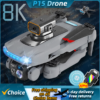 New P15 Mini Drone 8k Profesional 4K HD Camera Obstacle Avoidance Aerial Photography 5G 6Km Foldable Quadcopter Toys Sell Apron