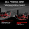 VWVIVIDWORLD Brand,High Quality,Dual Battery,Long Battery Life,Large Capacity,GPS RC Boat,Remote Control Bait Boat
