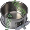 Pet Bird Food Feeding and Drinking Hanging Cup Clamp Holder Stainless Steel Hanging Bowl for Parrot Macaw African Greys Budgies Parakeet Cockatiels Conure Lovebirds Finch Pigeon Cage