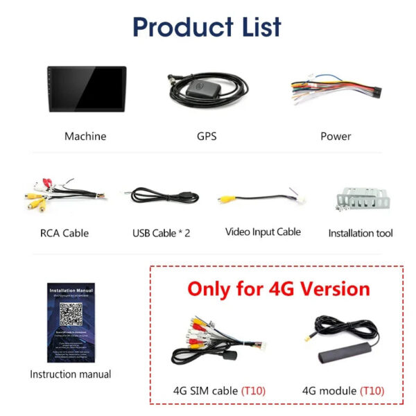 d70804a21cb1e696 Srnubi Car Radio 2 Din Android 12 Auto Carplay Universal 7" 9" Multimedia Player for Nissan Honda Toyota Lada Volkswagen Hyundai