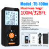 Aicevoos Digital Rangefinder 50M 70M 100M 120M Distance Meter Trena Laser Tape Measure Roulette Range Finder