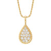 d723b3c57dc0b1fc new bead edge full diamond drop necklace suitable for BL holiday gifts