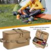 d727ef30fe553fba Outdoor Camping Tank Storage Large Capacity Ground Nail Tool Gas Canister Picnic Cookware Utensils Kit Bag