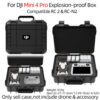d747aac694111049 For DJI Mini 4 Pro Case Mini 4 Pro Explosion Proof Case Mini 4 Pro Bag Portable Waterproof Box Hard Shell Large Capacity Case