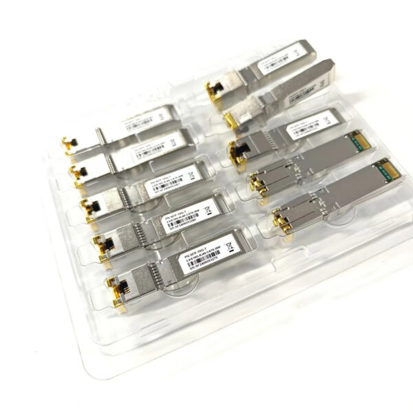 d751fc3ca670145e 10GBase-T SFP+ to RJ-45 Transceiver, 2.5G 5Gbe SFP+ Copper Ethernet CAT6a Module, up to 30-Meter, for Cisco SFP-10G-T, Mikrotik