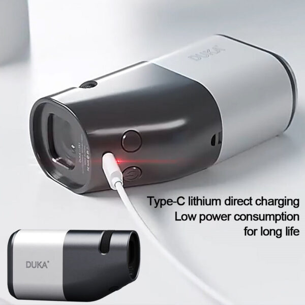 d7568b63d9664258 2023 Newest Golf Laser Rangefinder 6X Monocular Distance Meter for Hunting Travel Telescope with Flag-Lock Slope DUKA