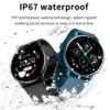 LIGE 2024 New Real-time Activity Tracker Heart Rate Monitor Sports Women Smart Watch Men Clock For Android IOS