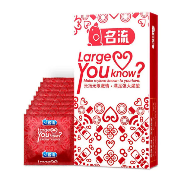 d76be74ae732544a 55mm Large Size Condom For Big Penis Plus Size unusual condoms Mutual Climax XL Big Condones penis sleeve female Contraceptives