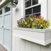d76e4f34b7216fdf RECUTMS 12 Bundles Outdoor Artificial Flowers UV Resistant Fake Boxwood Plants, Faux Greenery for Indoor Outside Hanging Plants Garden Porch Window Box Home Wedding Farmhouse Décor(Yellow)