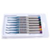 d78ba9009029ed62 7PCS/SET Dentistry Tooth Extracting Tools Titanium Alloy Implant Instrument Dental Elevator Set Extraction Root