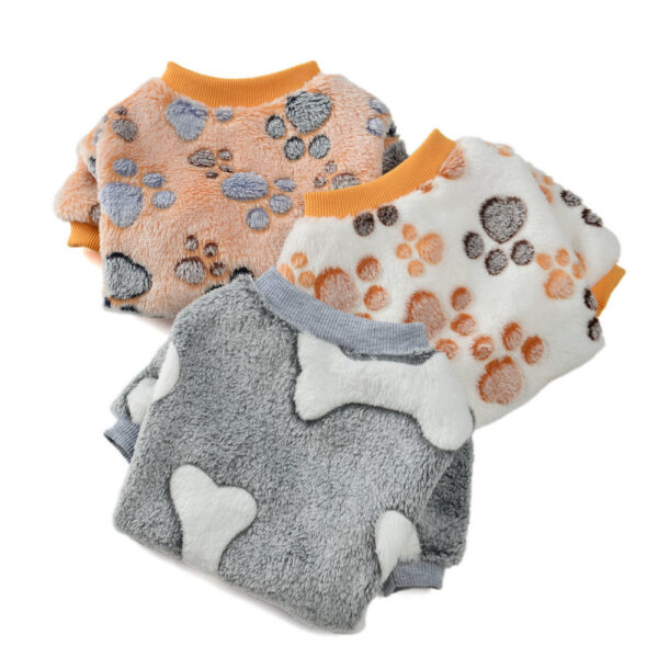 d7a997001693448d Fleece Pet Clothes Warm Dog Vest Shirt Puppy Cat for Dogs Coat Hoodie Pets Clothing Chihuahua