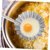 d7d284238777086f Toyvian Frittierte Form Öl Fritteusen Teigform Form Mit Griff Kochstempel Frittier Gebäckform Metall Waffelform Lebensmittel Bunuelos für KüChe, Camping Und Backen