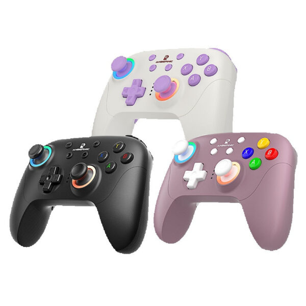 d7d4fcb2488fde11 ANBERNIC RG P01 RGP01 Gamepad Wired Wireless Bluetooth RGB Hall Effect Joystick XBOX Game Controller for PC Android IOS Steam