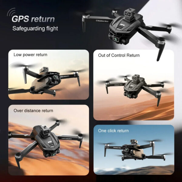 For Xiaomi V168 8K 5G GPS Professional HD Aerial Photography Dual-Camera Omnidirectional Obstacle Avoidance Drone Original