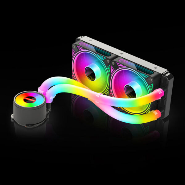 Soft Vest CPU Liquid Cooler Motherboard Controlled Coog Raditor Tube 5V 3PIN ARGB Computer Case Decor Hose Pipe
