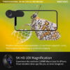 d806659384ac16c3 MARTVSEN 120MM Macro Lens, Professional 5K HD 10x Super Macro Universal Clip Camera Photo Lens for iPhone Samsung Andriod