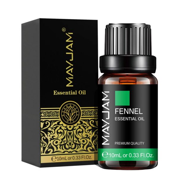 d8135f6e104dadbd MAYJAM 10ML Lavender Lemongrass Jasmine Vanilla Eucalyptus Rose Lemon Essential Oil For Humidifier Diffuser Candle Making