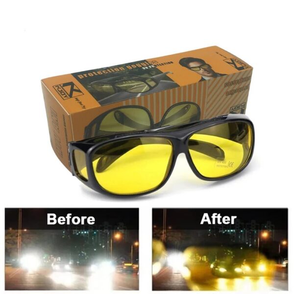 Drivers Goggles Interior Accessory Protective Gears Sunglasses Night Vision Anti Glare Car Driving Glasses 2024 NEW
