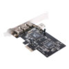 d8293a4f00638d07 PCIe Firewire PCI-E 2A+1 Mini-A 1394A Video Capture Card VIA VT6308P Chip Support IEEE1394 400 Mbit 2+1 Port PHY