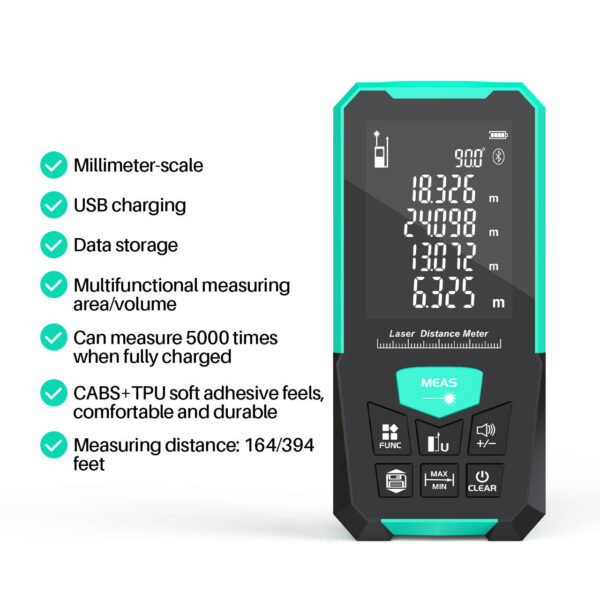 1PC Rangefinder Infrared High Precision Laser Electronic Ruler Measuring Room Instrument
